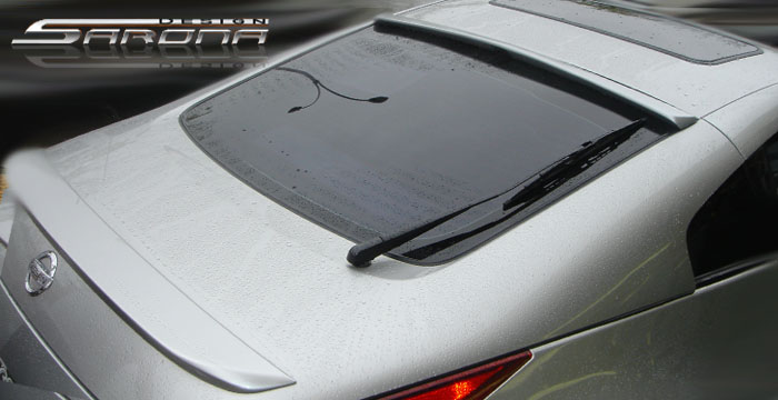 Custom Nissan 350Z Roof Wing  Coupe (2003 - 2008) - $299.00 (Manufacturer Sarona, Part #NS-009-RW)